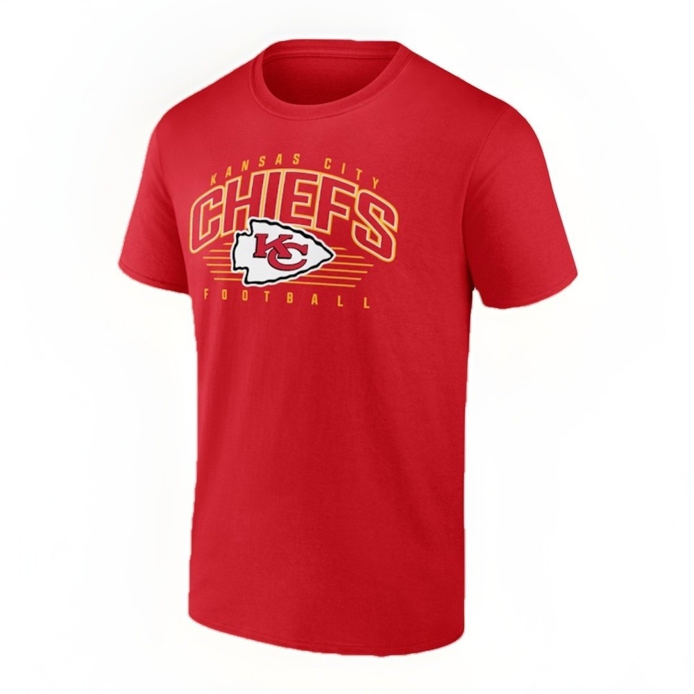 Kansas City Chiefs Fanatics Men's Line Clash T-Shirt, Color: Red, Size XL NEW